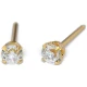 Kolczyk do przekłuwania uszu 7511-0100 Cubic Zirconia 3mm szlif brylantowy