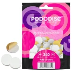 Nakładki ścierne 240grit (miękka baza) na nośnik PodoDisc M 20mm 50szt