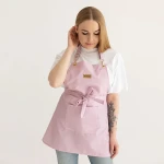 Fartuszek kosmetyczny elarto (pudrowy róż, rozmiar uniwersalny)