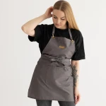 Fartuszek kosmetyczny elarto (popielaty brąz z khaki, rozmiar uniwersalny)