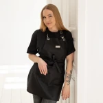 Fartuszek kosmetyczny elarto (czarny, rozmiar uniwersalny)