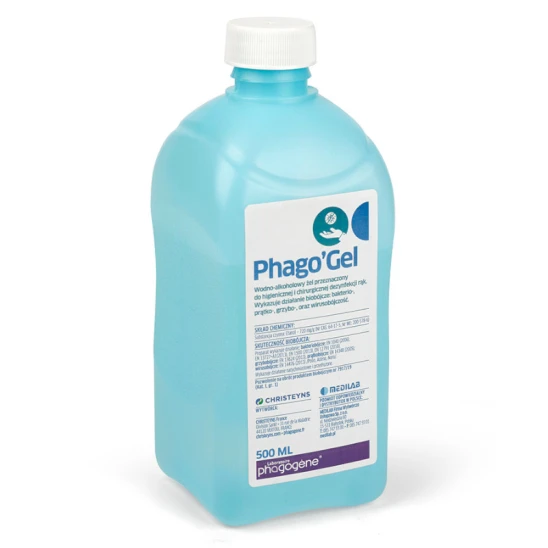 Żel PhagoGel do dezynfekcji rąk i skóry 500ml