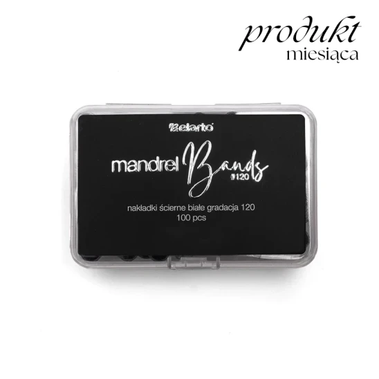 Nakładki ścierne mandrel bands 120grit na nośnik mandrel 100szt