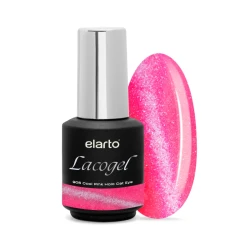 Lakier hybrydowy Lacogel Cool Pink Holo Cat Eye nr 905 7ml