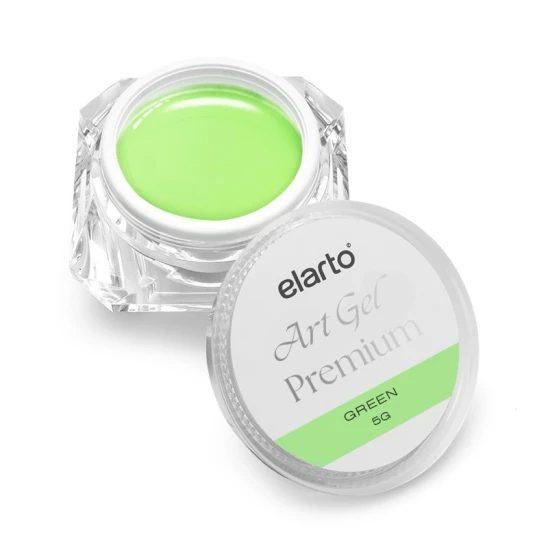 Żel do zdobienia paznokci Art Gel Premium Green 5g
