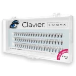 Kępki rzęs Classic 10D (0,10mm) czarne C mix 8-10-12mm