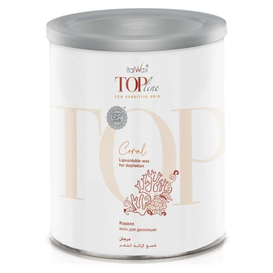 Wosk do depilacji ciała Coral Top Line 800ml
