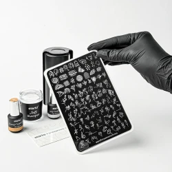 Blaszka do stempli Stamping Plate No. 2 Line Art