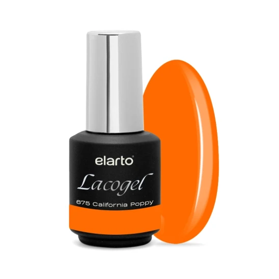 Lakier hybrydowy Lacogel California Poppy nr 675S 7ml