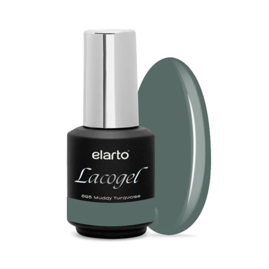 Lakier hybrydowy Lacogel Muddy Turquoise nr 695S 7ml