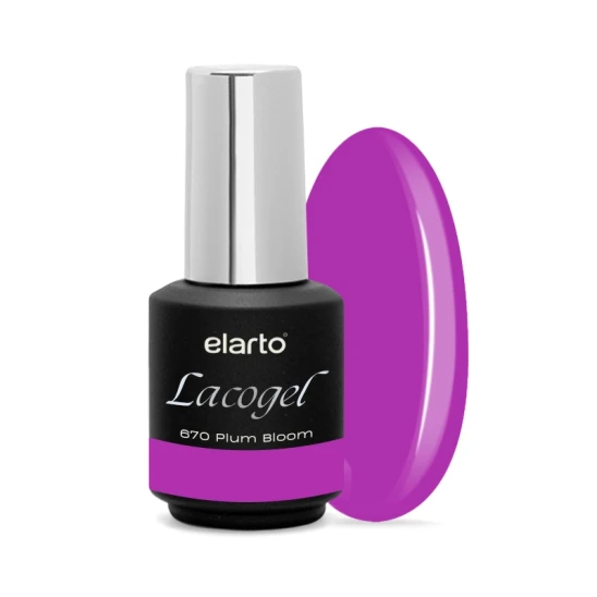 Lakier hybrydowy Lacogel Plum Bloom nr 670 7ml