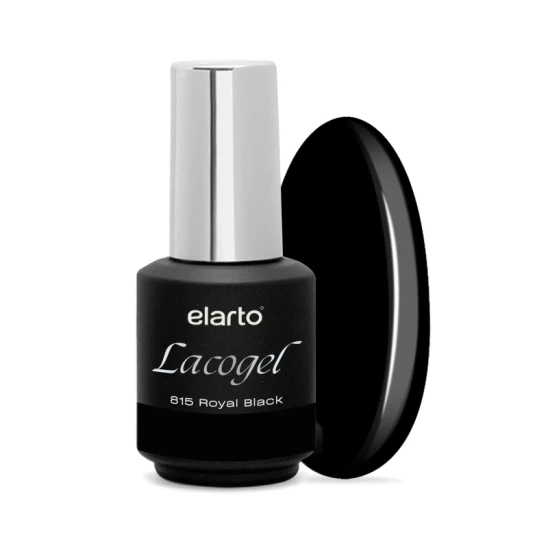 Lakier hybrydowy Lacogel Royal Black nr 815 7ml