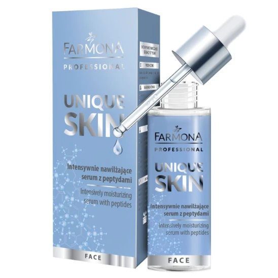 Serum intensywnie nawilżające z peptydami Unique Skin 30ml