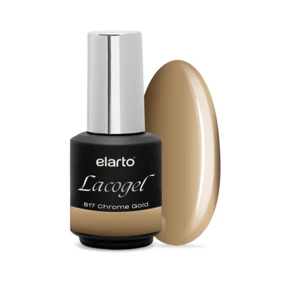 Lakier hybrydowy Lacogel Chrome Gold nr 817S 7ml