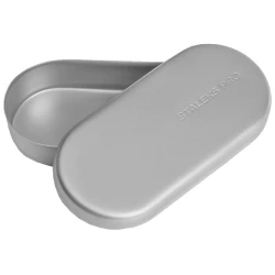 Pojemnik z pokrywką ze stali nierdzewnej na frezy do paznokci