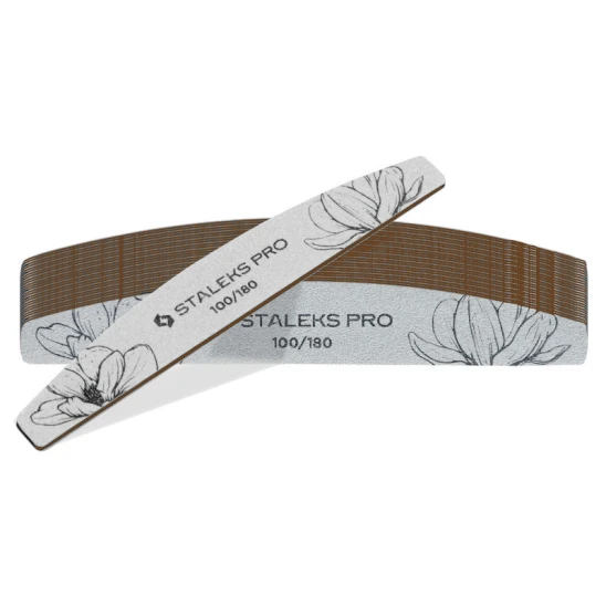 Pilnik mineralny do paznokci półksiężyc 100/180 Expert 40 25szt