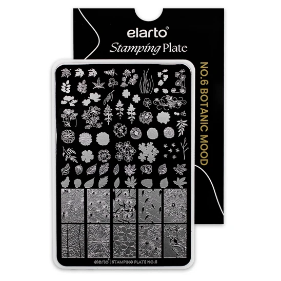 Blaszka do stempli Stamping Plate No. 6 Botanic Mood