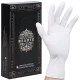 Rękawiczki nitrylowe bezpudrowe Beaute Luxe White (S) 50szt
