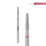 Frez No37 stożek ścięty z nasypem diamentowym 2,3x10mm