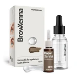 Henna pudrowa 202 Light Blonde 10ml + baza hialuronowa Hyaluronic Base 30ml