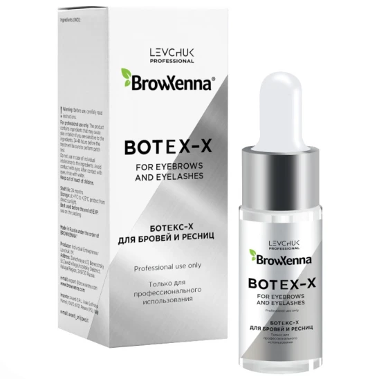 Preparat do pielęgnacji brwi i rzęs BrowXenna BOTEX-X 10ml