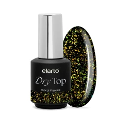 Top hybrydowy Elastic Dry Top Party Gold Flakes 7ml