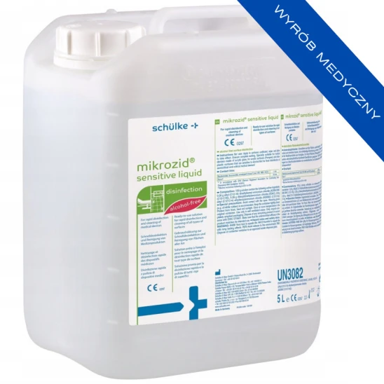 Płyn Mikrozid Sensitive Liquid do dezynfekcji powierzchni wyrobów medycznych 5l