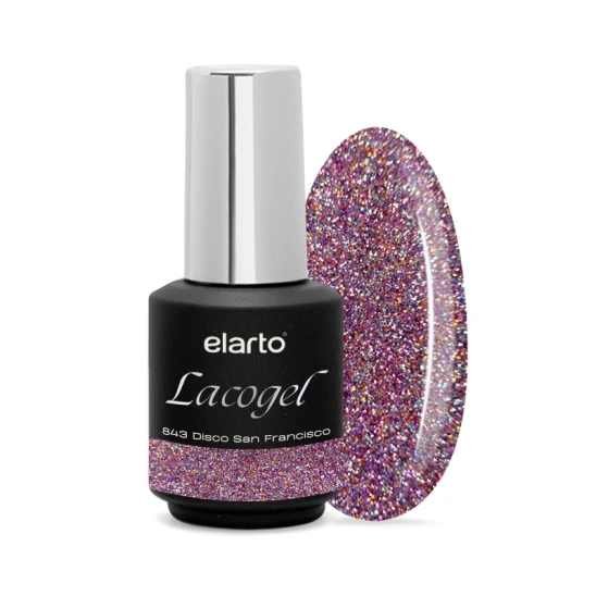 Lakier hybrydowy Lacogel Disco San Francisco nr 843 7ml