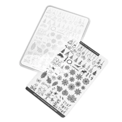Blaszka do stempli Stamping Plate No. 7 Xmas Stories