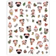 Naklejki do zdobienia paznokci Merry Mickey Nail Art Stickers