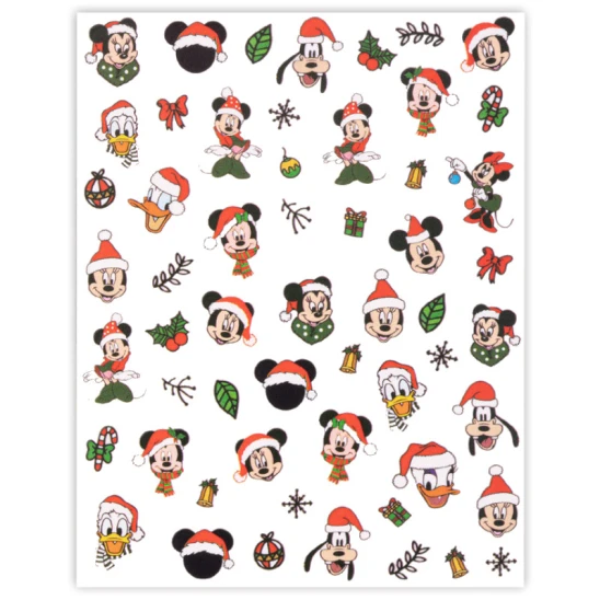 Naklejki do zdobienia paznokci Merry Mickey Nail Art Stickers