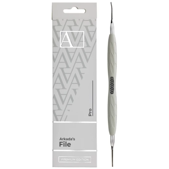 Pilnik kątowy Arkada’s File z silikonową rączką