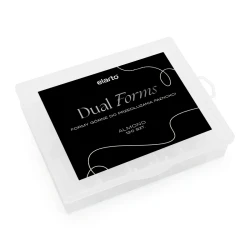 Formy górne Dual Forms Almond Clear do przedłużania paznokci 120szt
