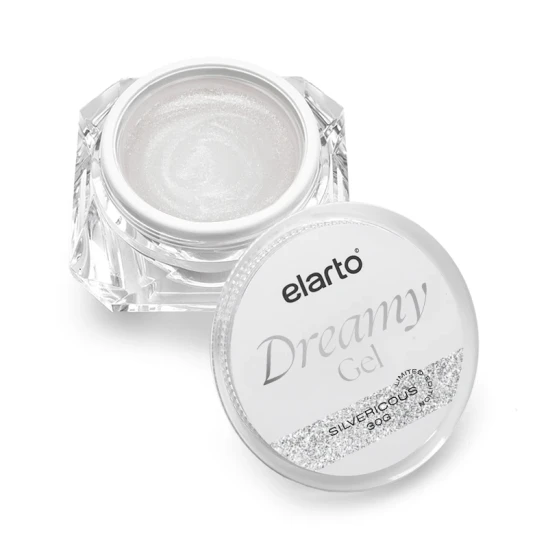 Żel budujący srebrny z drobiną Dreamy Gel Silvericous 30g