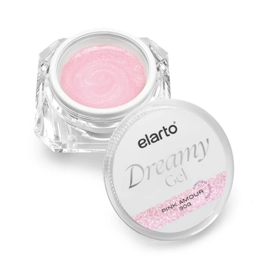 Żel budujący różowy z drobiną Dreamy Gel Pink Amour 30g
