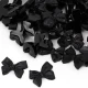 Kokardki 3D do zdobienia paznokci Black Bow Charm 100szt