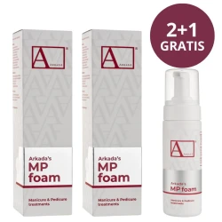 2+1 GRATIS Pianka keratolityczna do skóry i paznokci Arkada's MP Foam 150ml