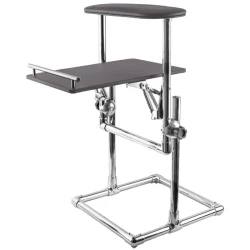 Stojak / podnożek z półką do pedicure Ülka Balance szary