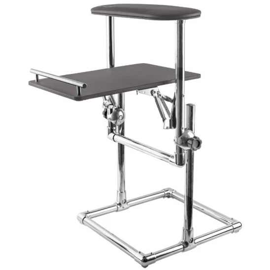 Stojak / podnożek z półką do pedicure Ülka Balance szary