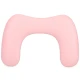 Podpórka pod dłoń do manicure w kształcie litery U (różowa)