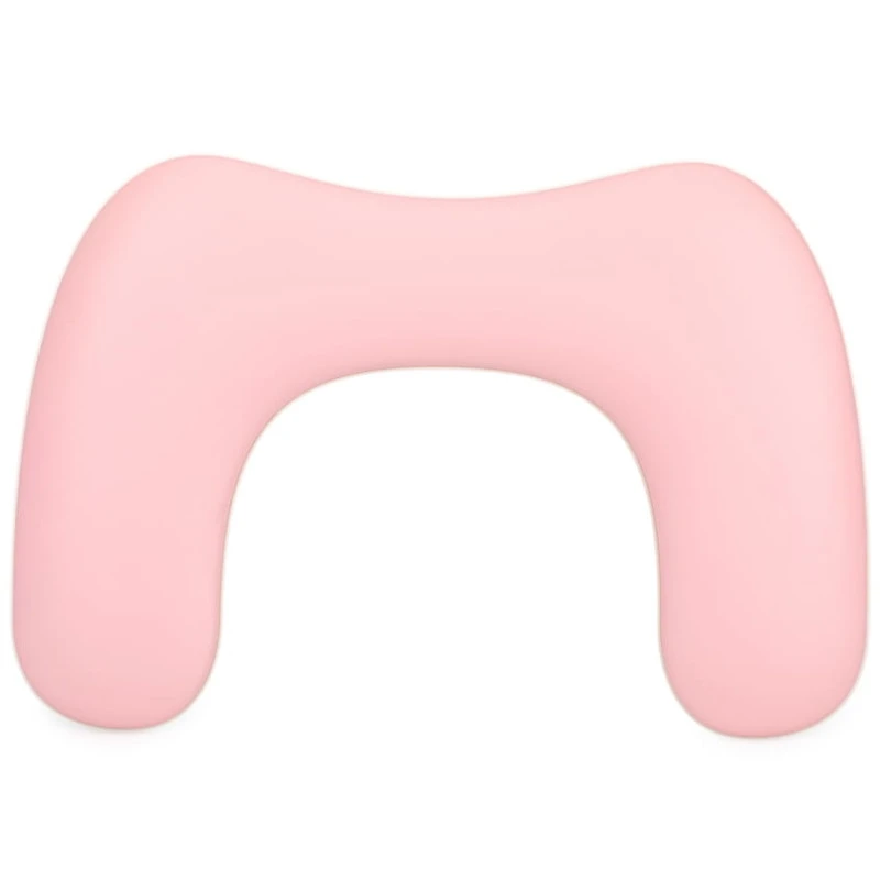 Podpórka pod dłoń do manicure w kształcie litery U (różowa)