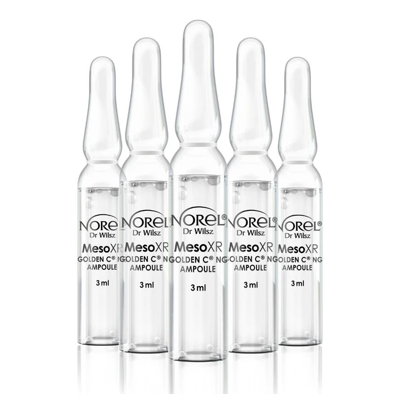 Ampułki rozświetlające i odmładzające Golden C NG MesoXR 5x3ml