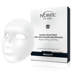 Maska peptydowa w płacie po mezoterapii mikroigłowej MesoXR 5szt