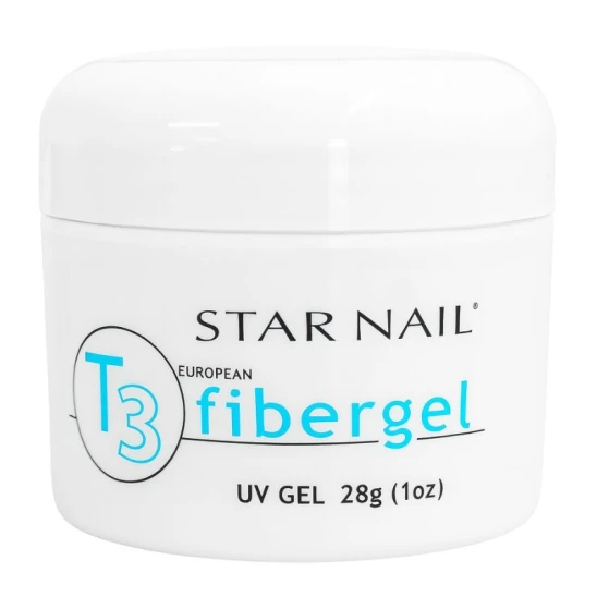 Żel bezbarwny średniogęsty T3 Fibergel UV Clear 28g