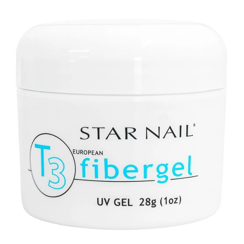 Żel bezbarwny średniogęsty T3 Fibergel UV Clear 28g