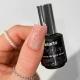 Top hybrydowy z efektem blasku flash Dry Top Shine Bright Silver 7ml