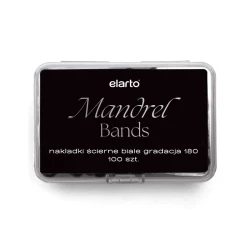 Nakładki ścierne mandrel bands 180grit na nośnik mandrel 100szt