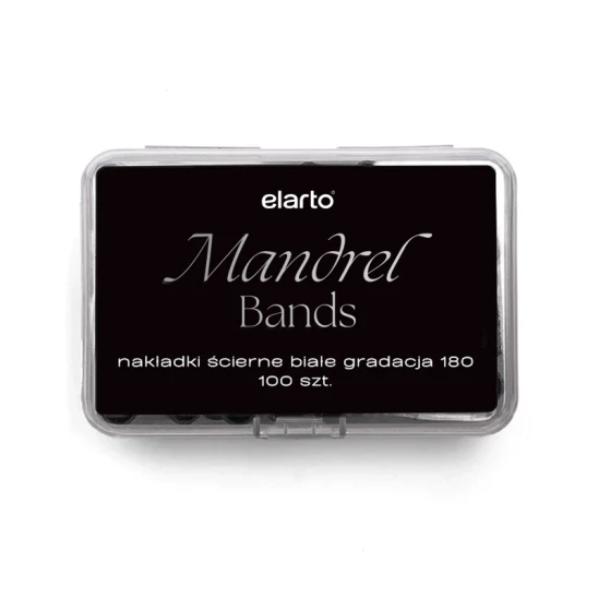 Nakładki ścierne mandrel bands 180grit na nośnik mandrel 100szt