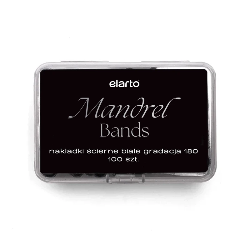 Nakładki ścierne mandrel bands 180grit na nośnik mandrel 100szt
