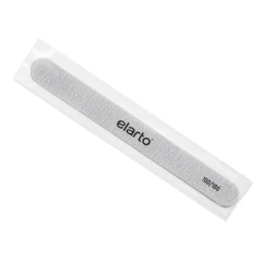 Pilnik do paznokci prosty SLIM 100/180 szary (bezpieczny pakiet)